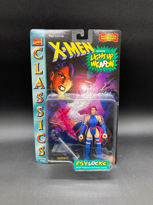 Psylocke Light-Up Weapon Toybiz X-Men Classics Figure 1996