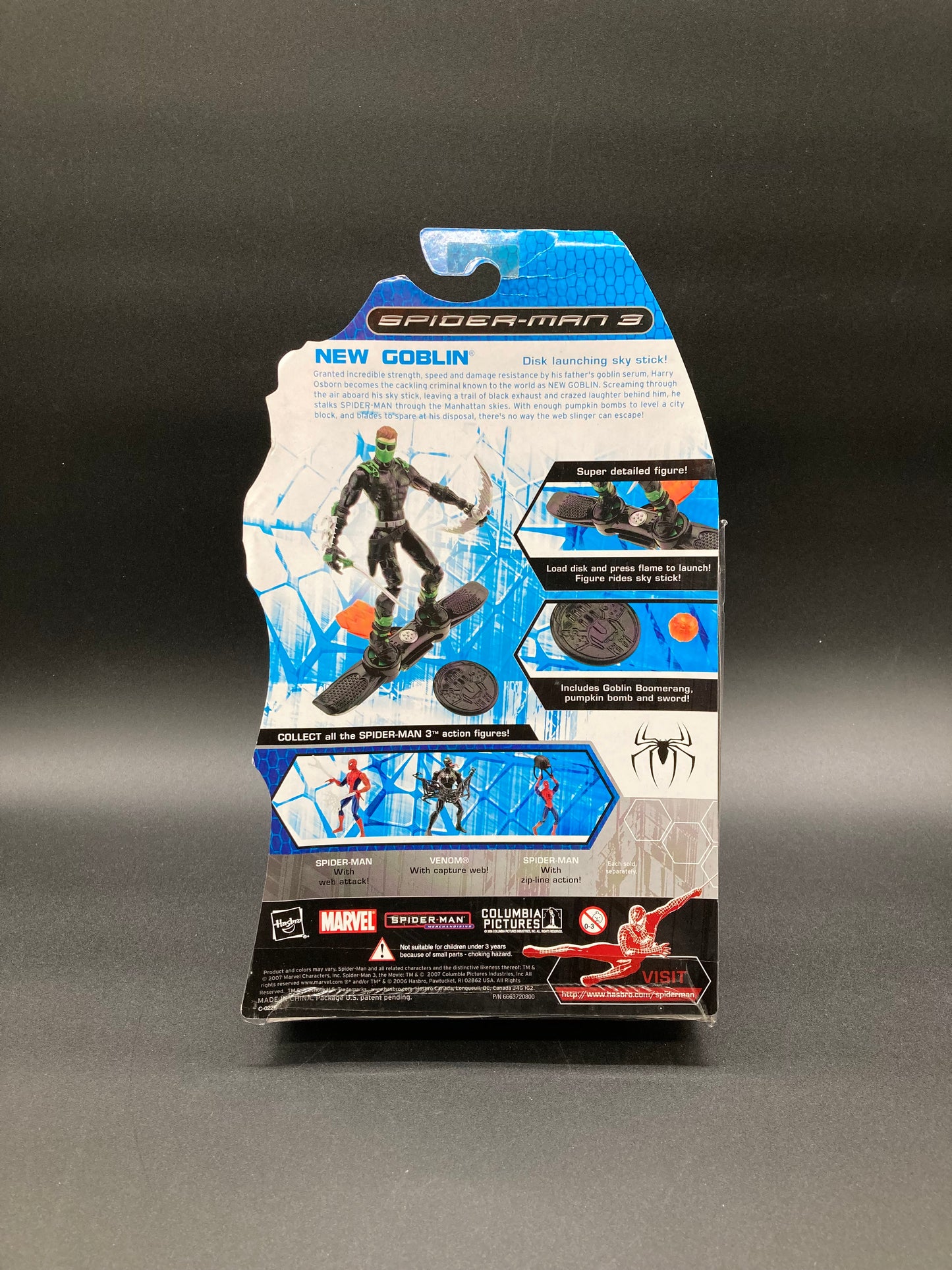 Goblin Hasbro Spider-Man 3 Figure 2007