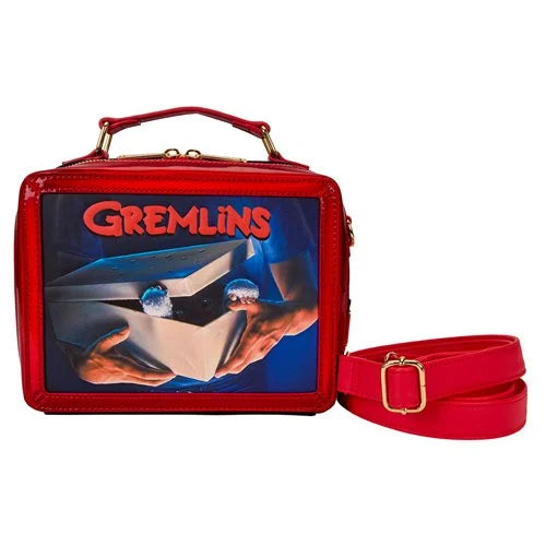 Gremlins 40th Anniversary Vintage Lunchbox Crossbody Bag Loungefly