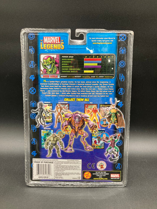 Green Goblin (Unmasked Variant) Toybiz Marvel Legends Onslaught Series Figure 2006