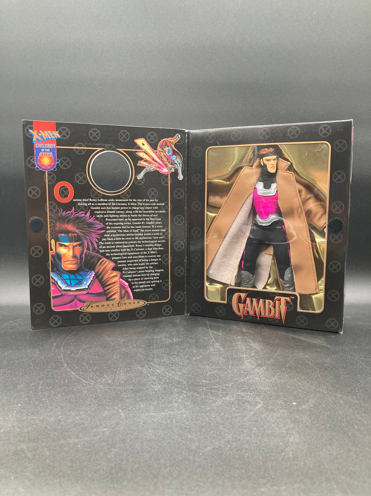 Gambit Toybiz Marvel Famous Cover Series Special Collector’s Edition Figure 1999