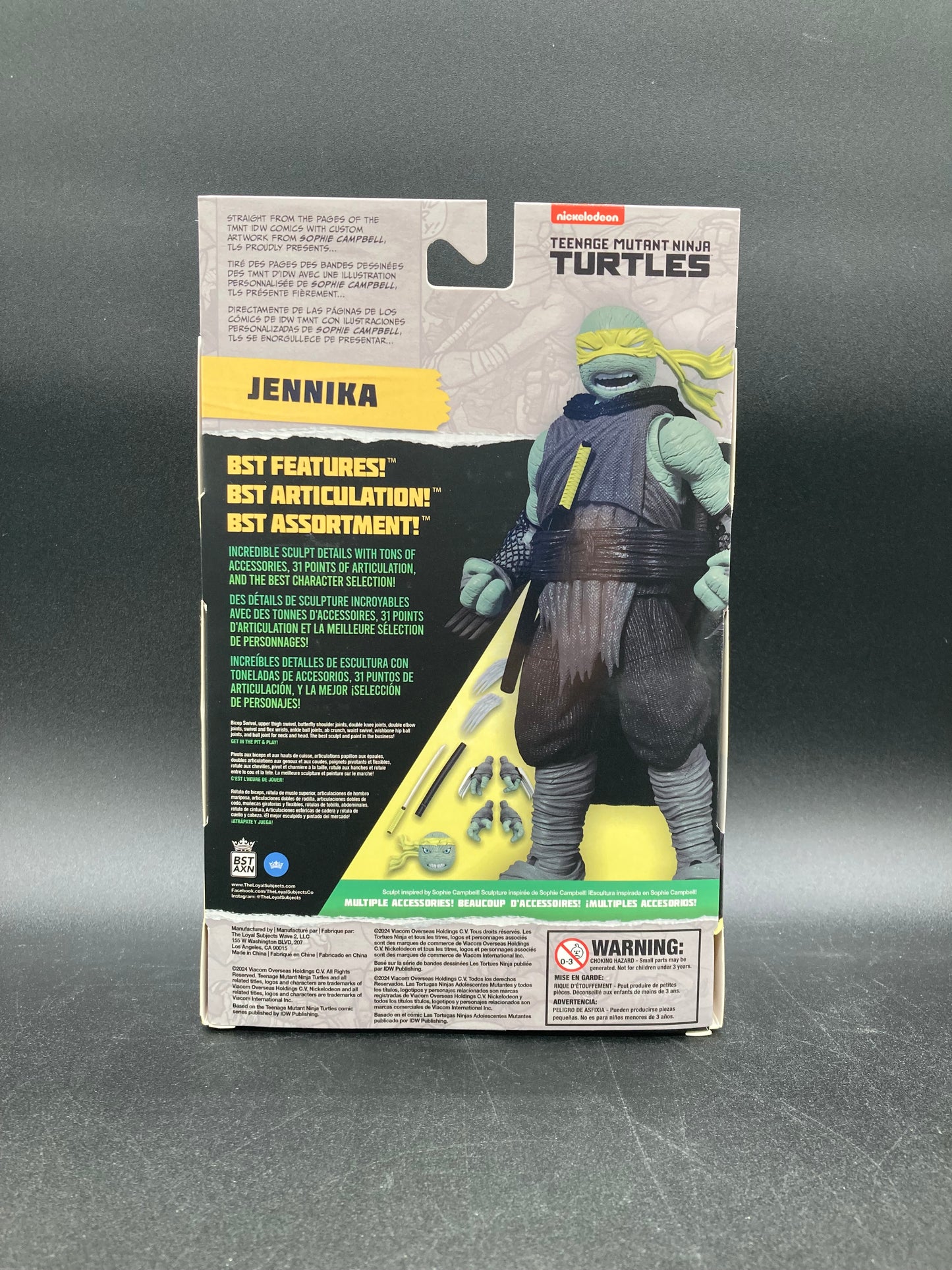 Jennika Loyal Subjects Teenage Mutant Ninja Turtles Figure 2024