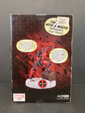 Deadpool Marvel Alter Ego FYE Exclusive Statue & Logo Keychain Set