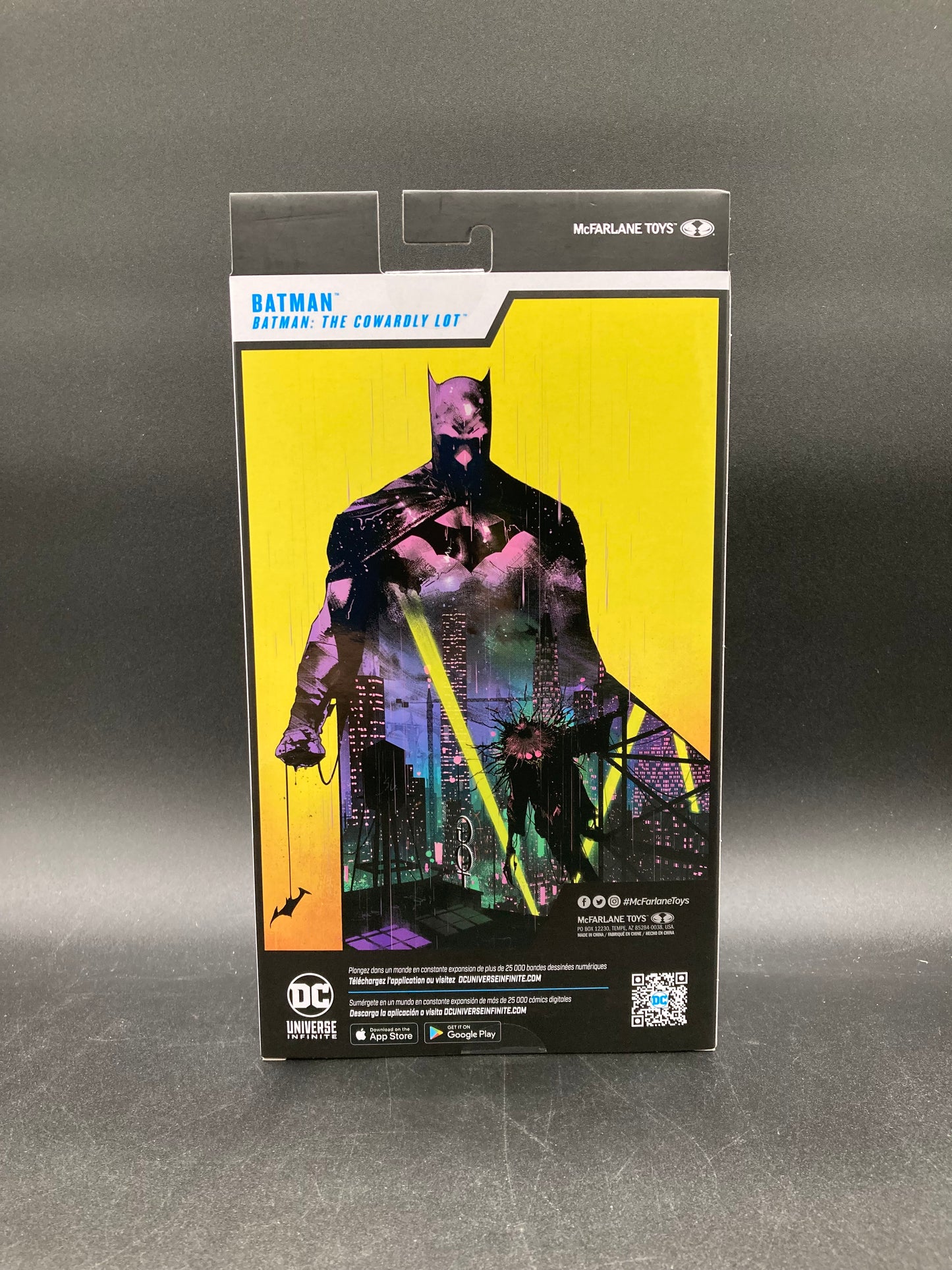 Batman McFarlane DC Multiverse Cowardly Lot Platinum Figure 2025