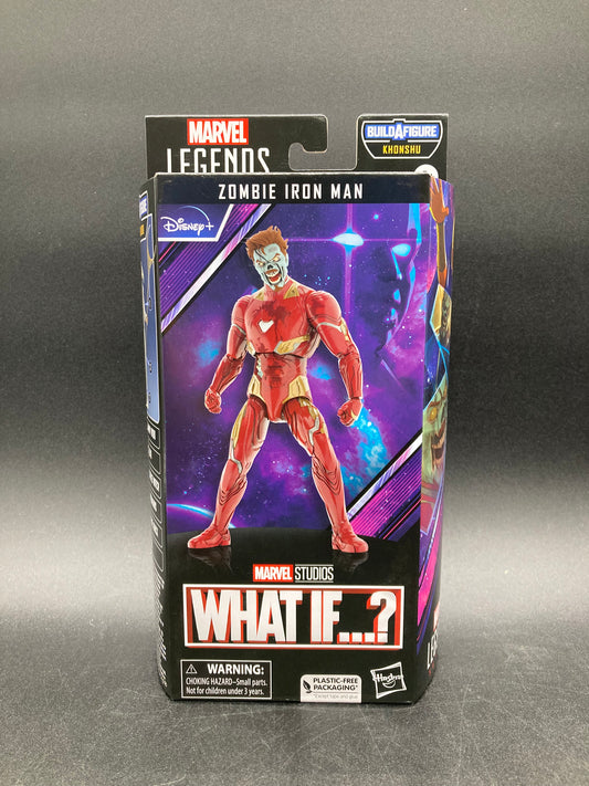 Zombie Iron Man Hasbro Marvel Legends What If? Marvel Zombies Figure 2022