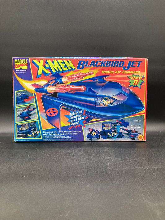 Blackbird Jet Mobil Air Command Toybiz X-Men Playset 1994