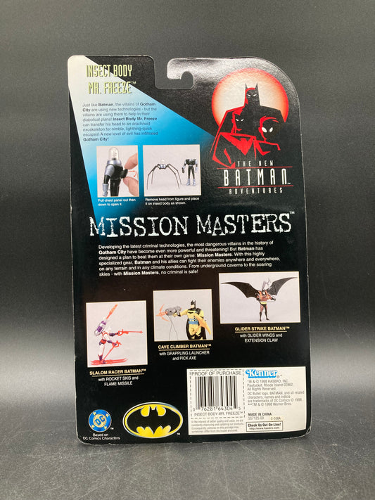 Insect Body Mr. Freeze Kenner New Batman Adventures Animated Series Mission Masters Figure 1998