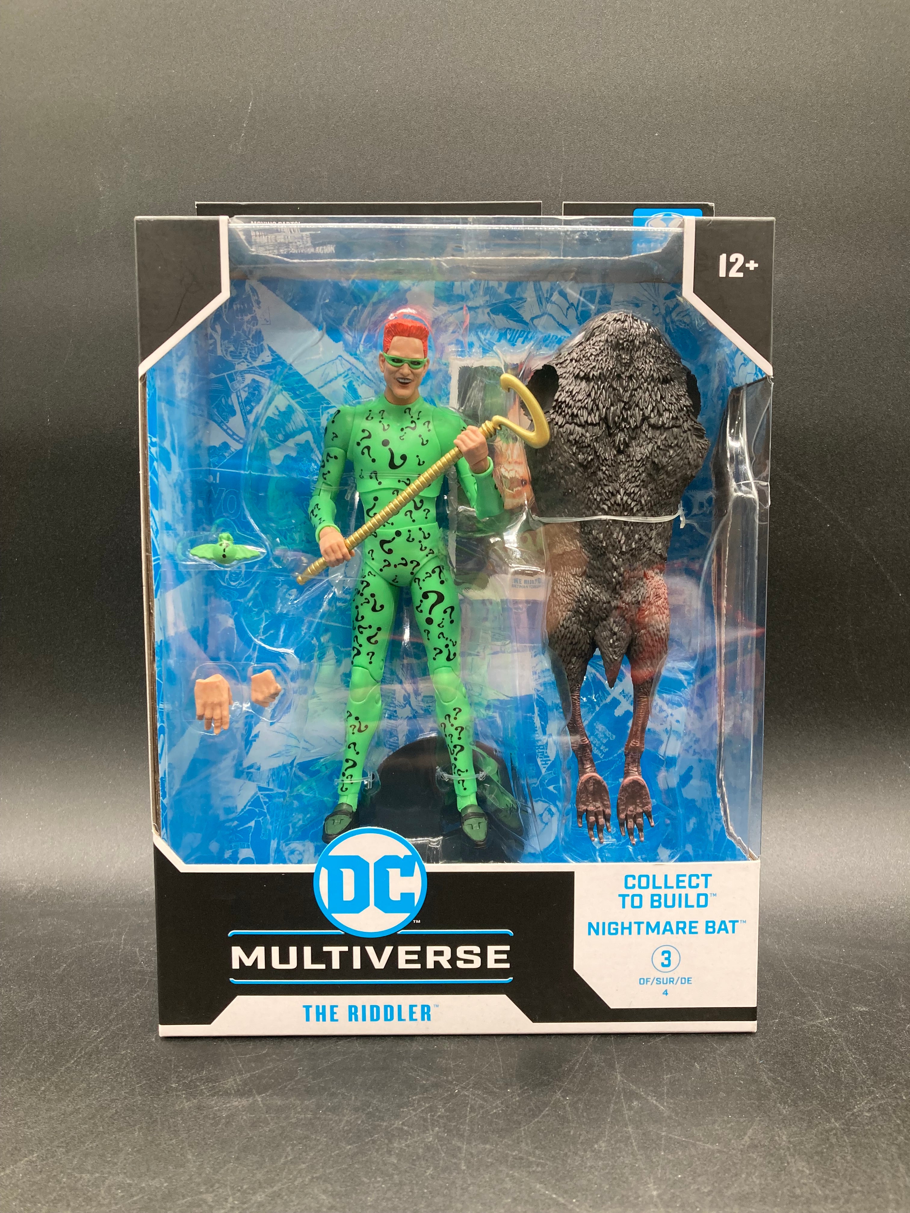 The Riddler McFarlane DC Multiverse Batman Forever Figure CTB Nightmare Bat 2024
