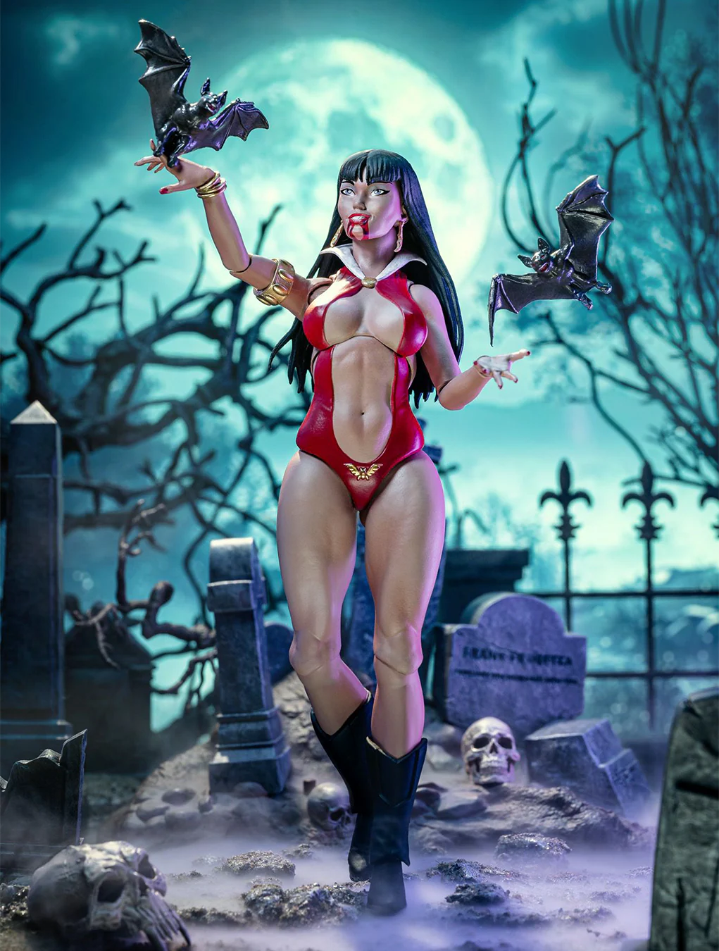 Vampirella Frazetta Icon Collectibles 1:12 Scale Figure 2025