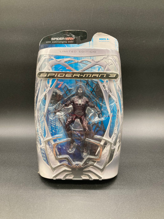 Symbiote Spider-Man Hasbro Exclusive “Super Metal Finish” Spider-Man 3 Figure 2007