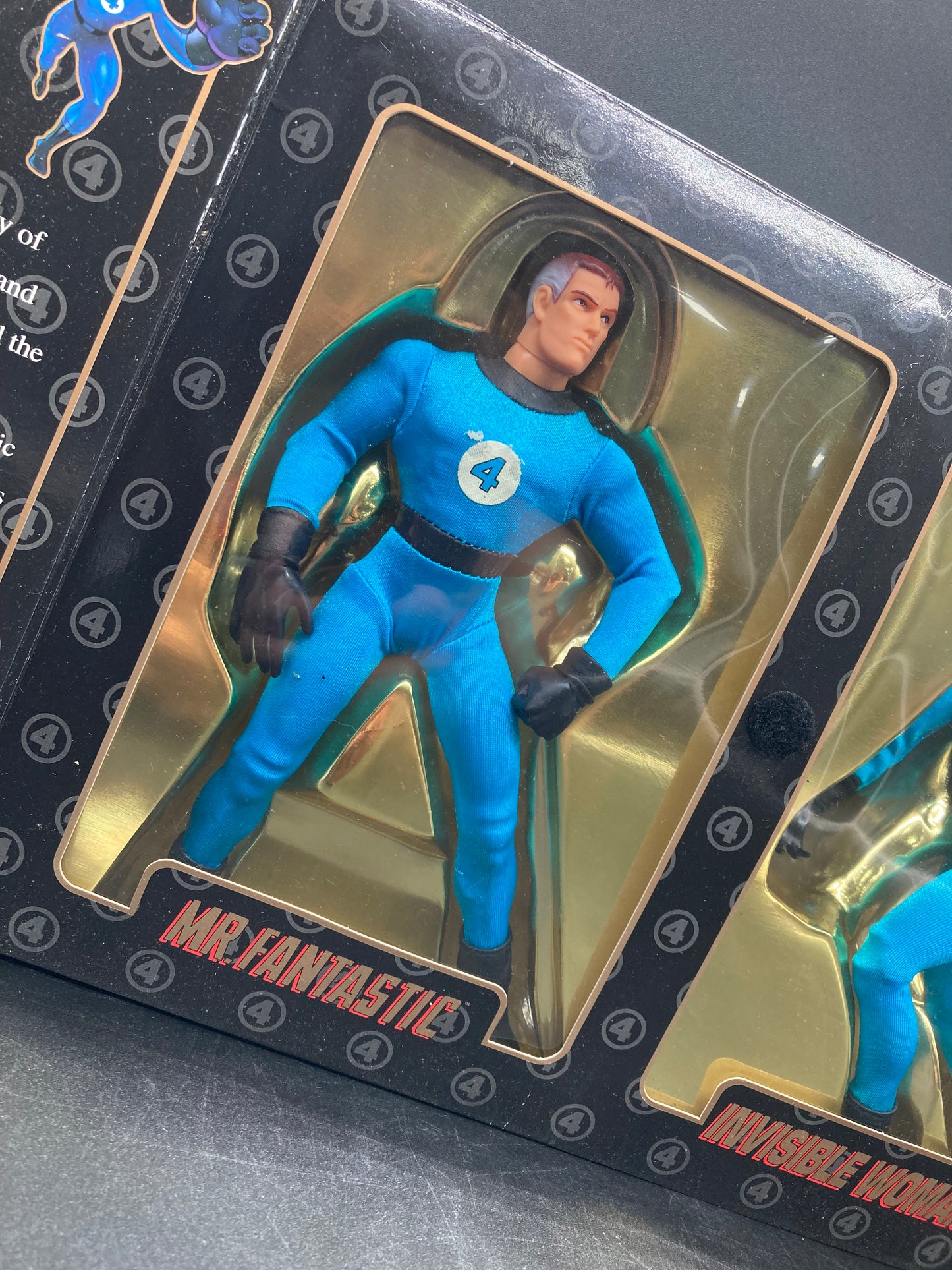 Fantastic Four Toybiz Marvel Famous Cover Series Special Collector’s Edition Figure Set 1998
