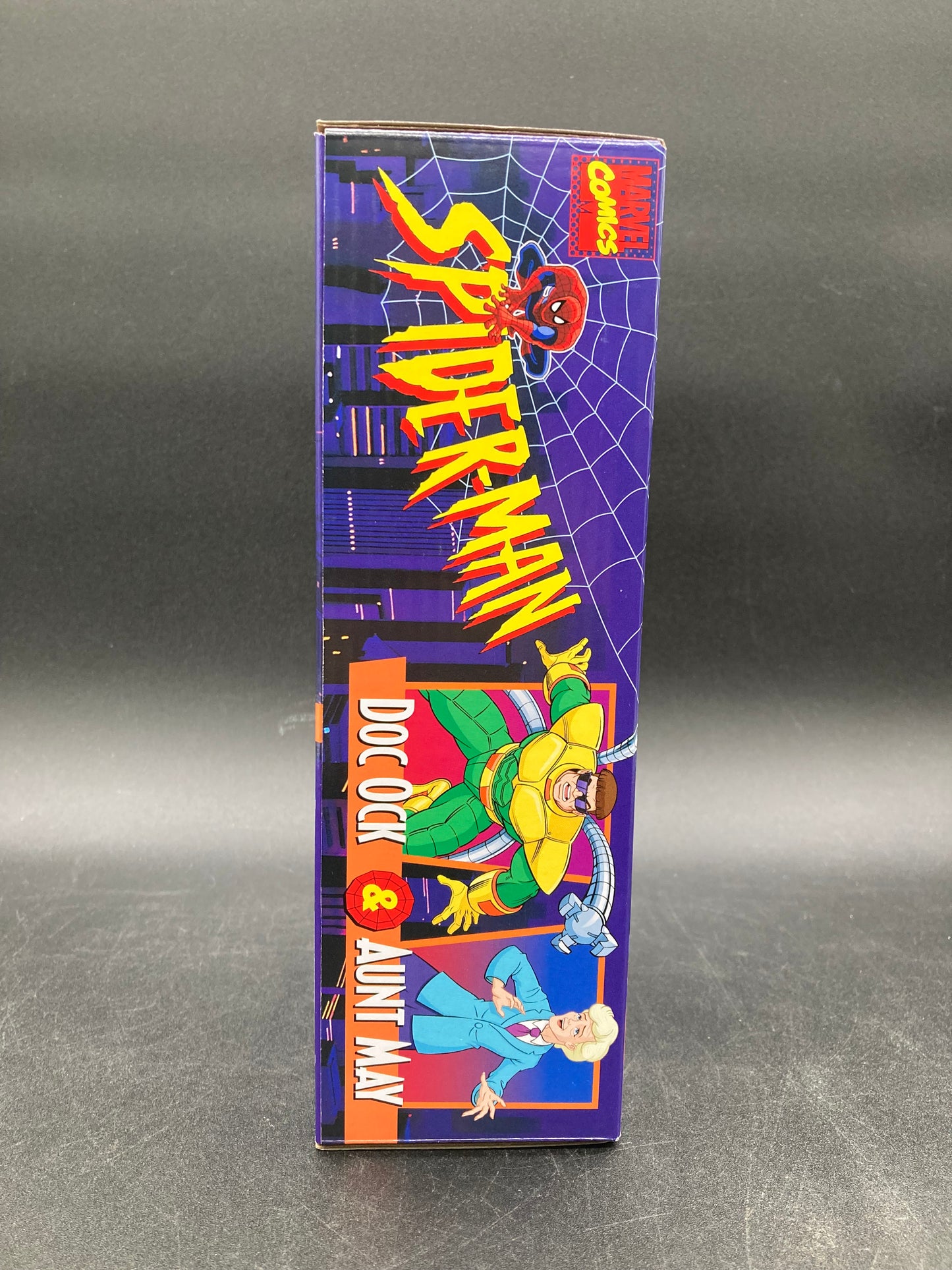 Doctor Octopus & Aunt May Hasbro Marvel Legends VHS Spider-Man Animated Series Retro Figure Set 2023