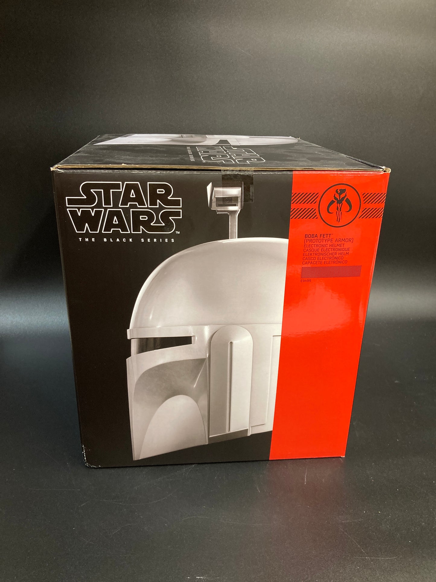 Boba Fett (Proto-type Armor) Black Series The Mandalorian Hasbro Star Wars Electronic Cosplay Helmet