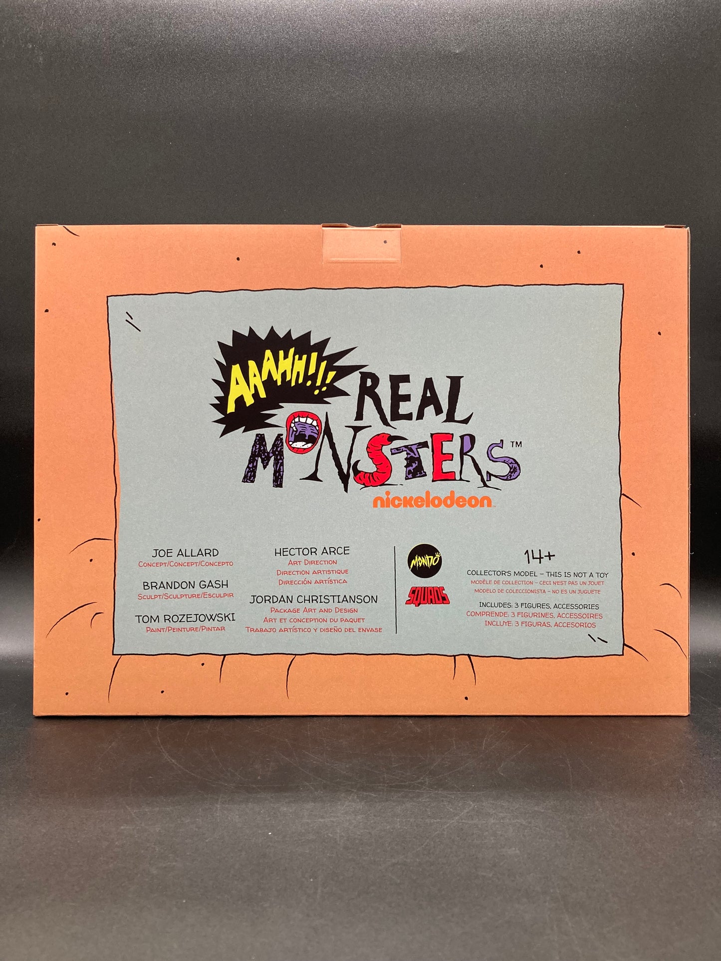 Aaahh!!! Real Monsters MONDO Squads Figure 3-Pack