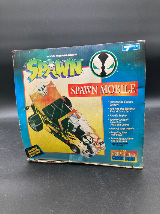 Spawn Mobile McFarlane Todd Toys Figure Playset 1994 (opened)