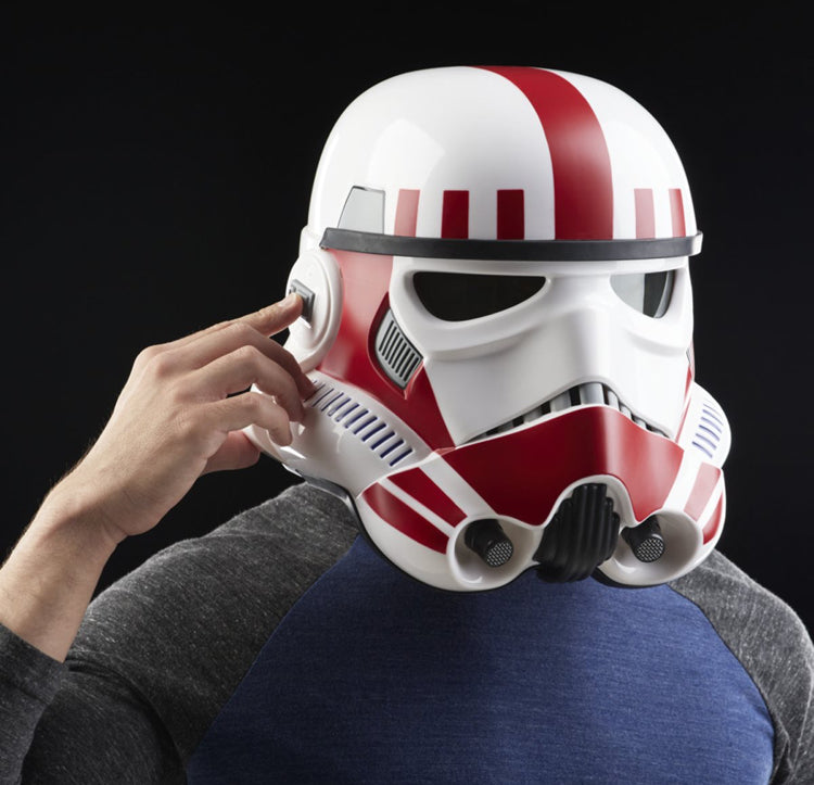 Imperial Shock Trooper Helmet Hasbro Black Series Star Wars Battlefront II Cosplay Helmet