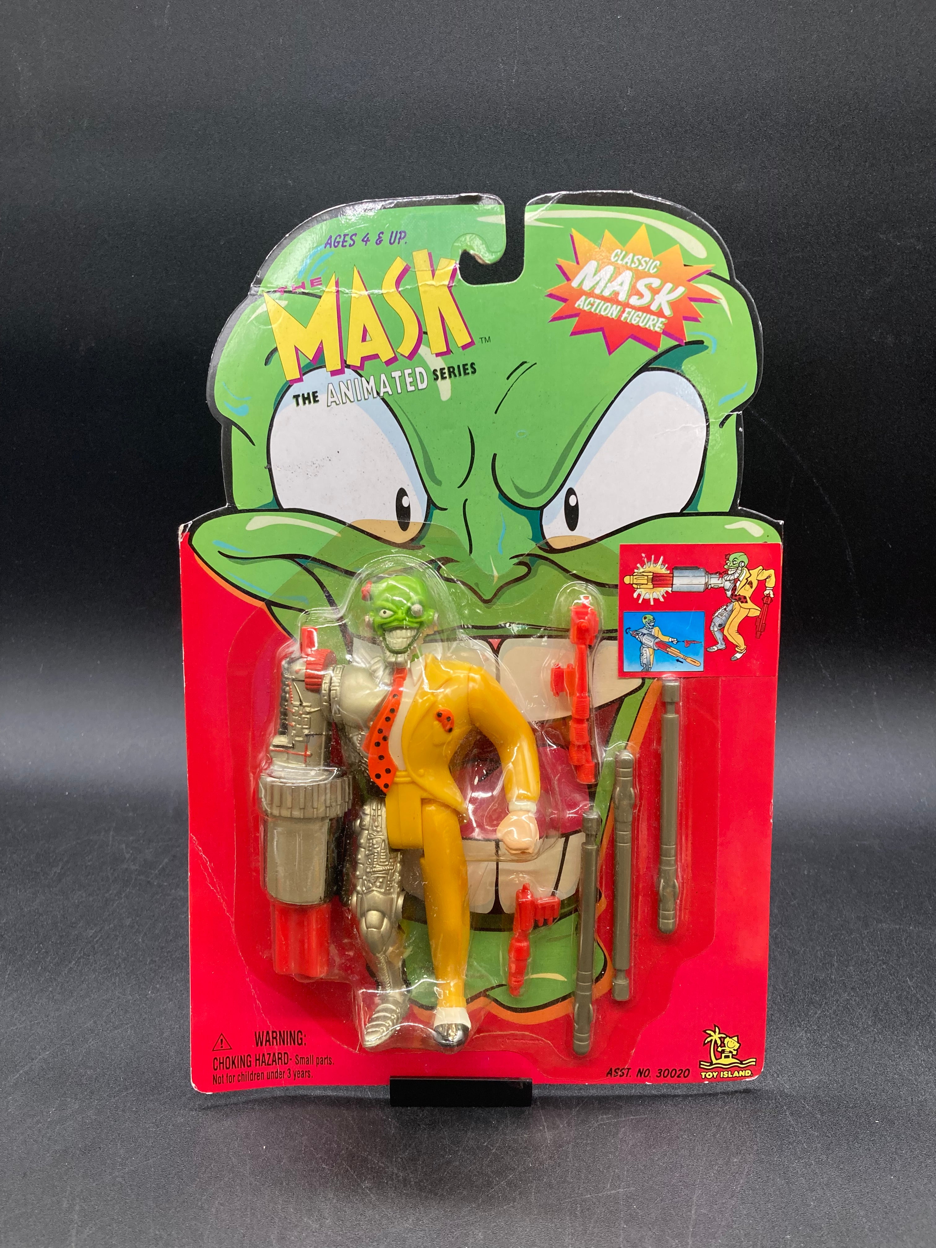 Cyborg Mask Toy Island The Mask Animated Series Figure 1997