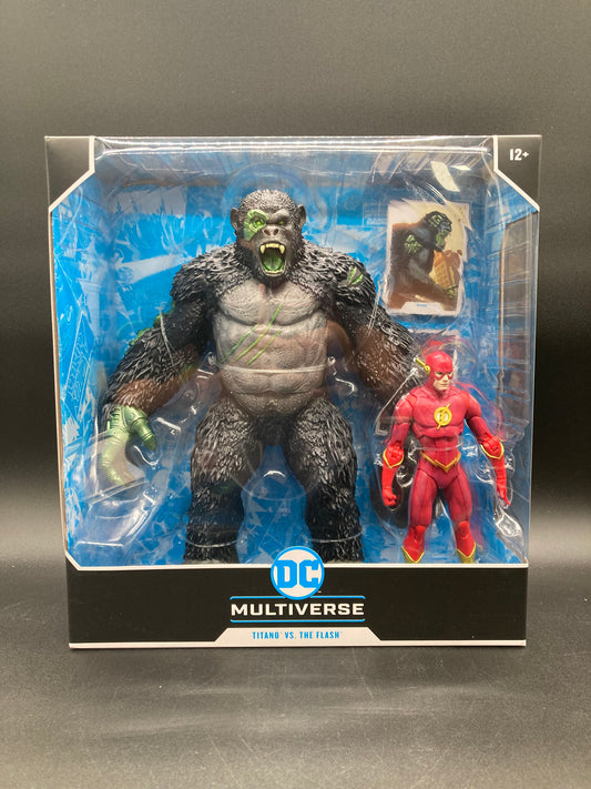 Titano VS The Flash McFarlane DC Multiverse Figure Set 2025