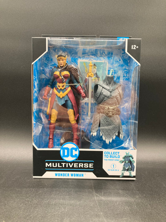 Wonder Woman McFarlane DC Multiverse Justice League: Endless Winter Figure Frost King BAF 2022