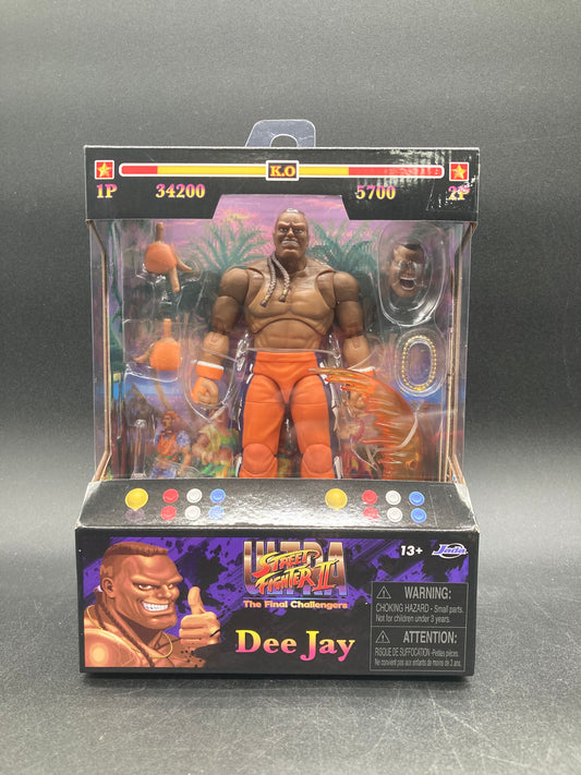 DeeJay Jada Toys Capcom Ultra Street Fighter II Figure 2024