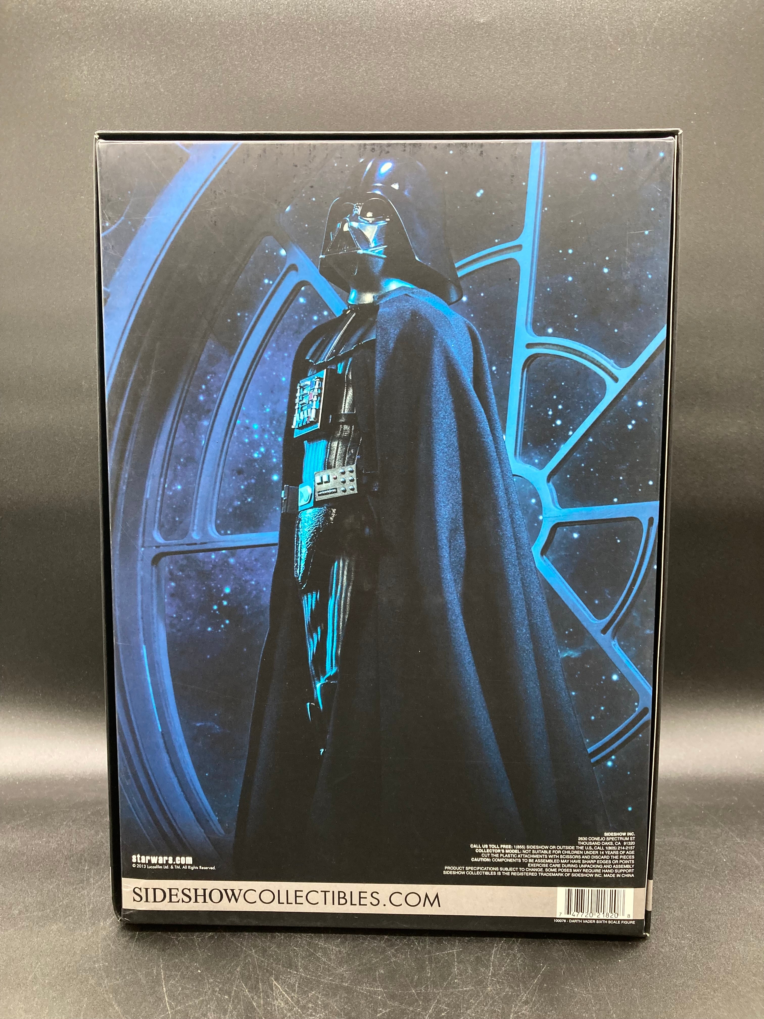 Darth Vader Sideshow Collectibles Star Wars ROTJ Sixth Scale Figure 2013
