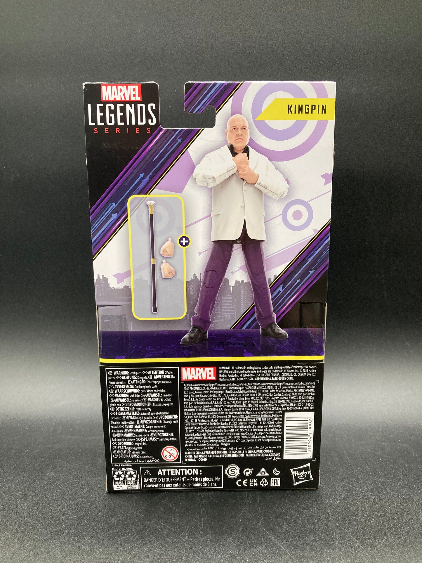 Kingpin Hasbro Marvel Legends Hawkeye Figure Hydra Stomper BAF 2023