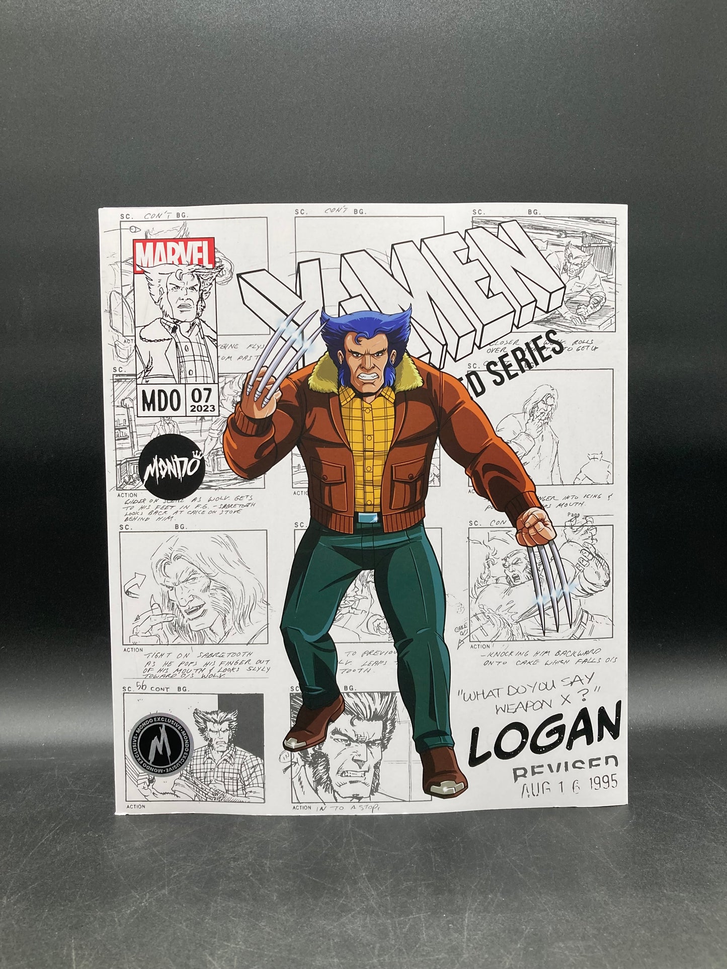 Logan MONDO X-Men: The Animated Series 1:6 Scale San Diego Comic Con 2023 Exclusive Figure