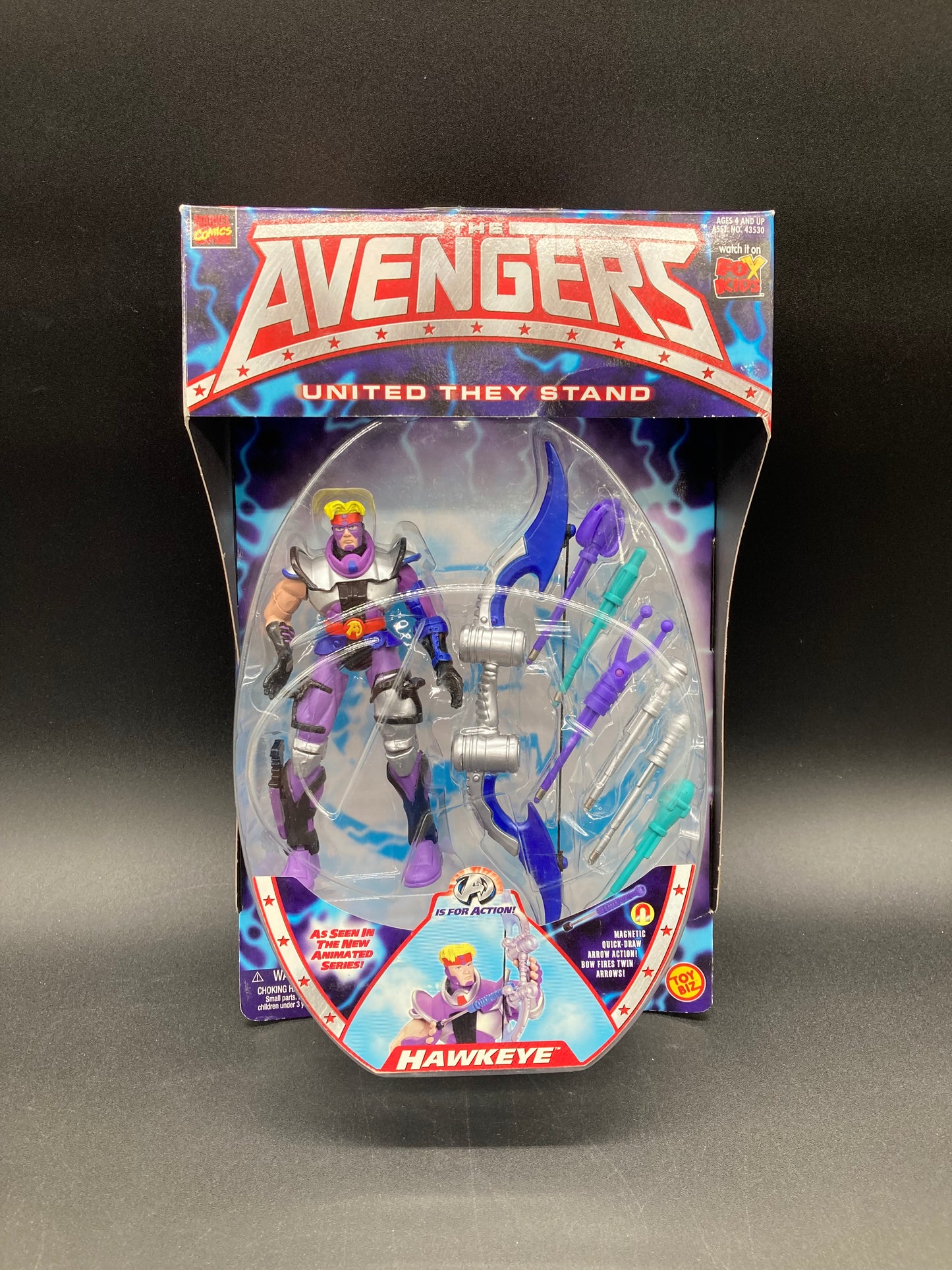 Hawkeye Toybiz Avengers Figure 1999
