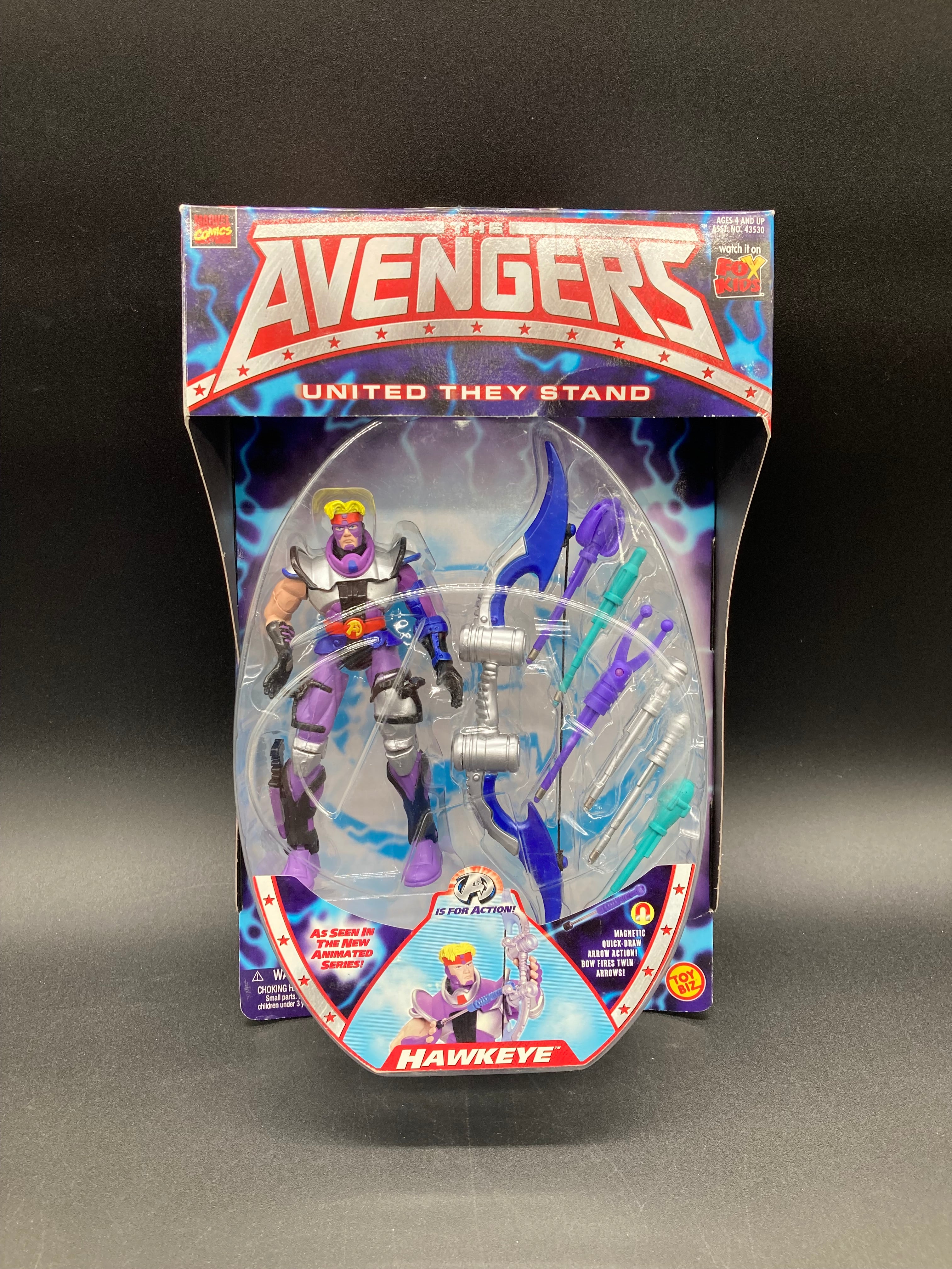 Hawkeye Toybiz Avengers Figure 1999
