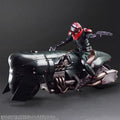 Final Fantasy VII Remake Shinra Elite Security Officer and Motorcycle Play Arts Kai Set