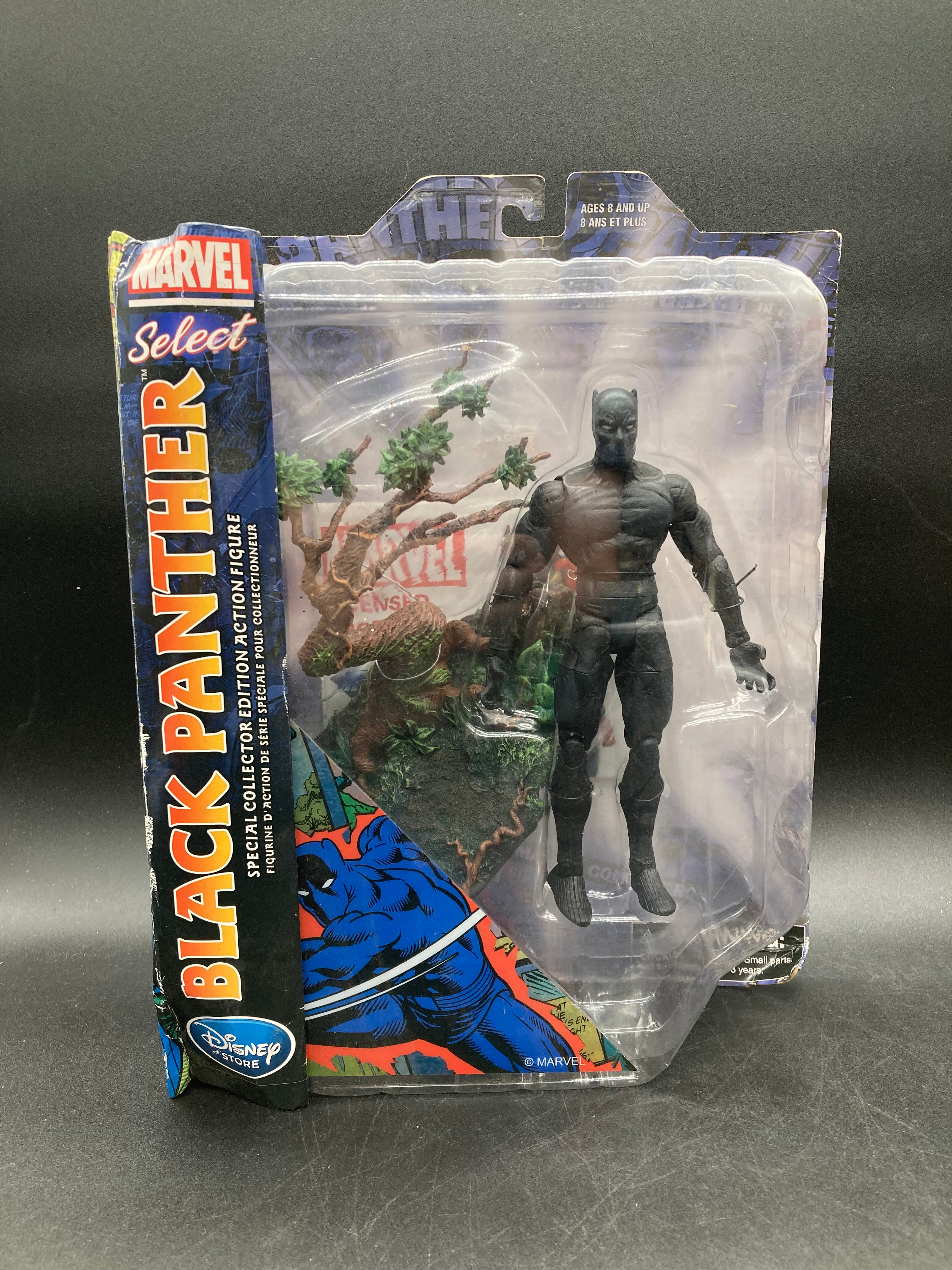 Black Panther Diamond Select Marvel Select Disney Store Exclusive Figure 2014