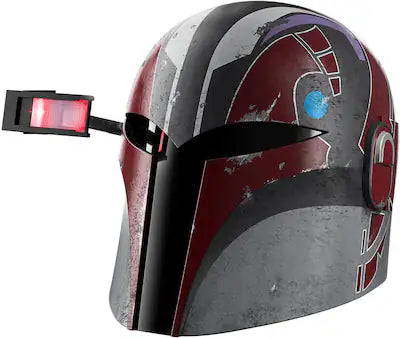 Sabine Black Series Wren Electronic Helmet & Force FX Lightsaber Hasbro Star Wars Cosplay Prop Bundle