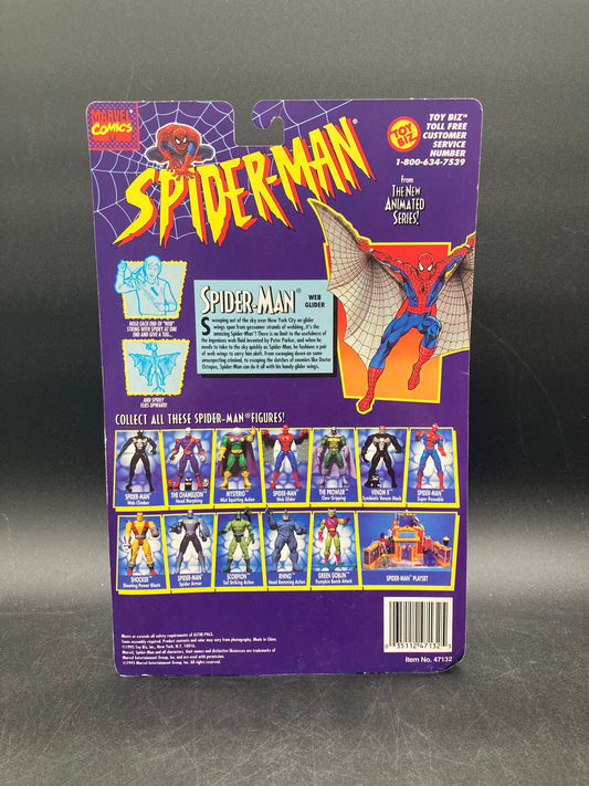Web-Glider Spider-Man Toybiz Spider-Man Animated Series Figure 1995