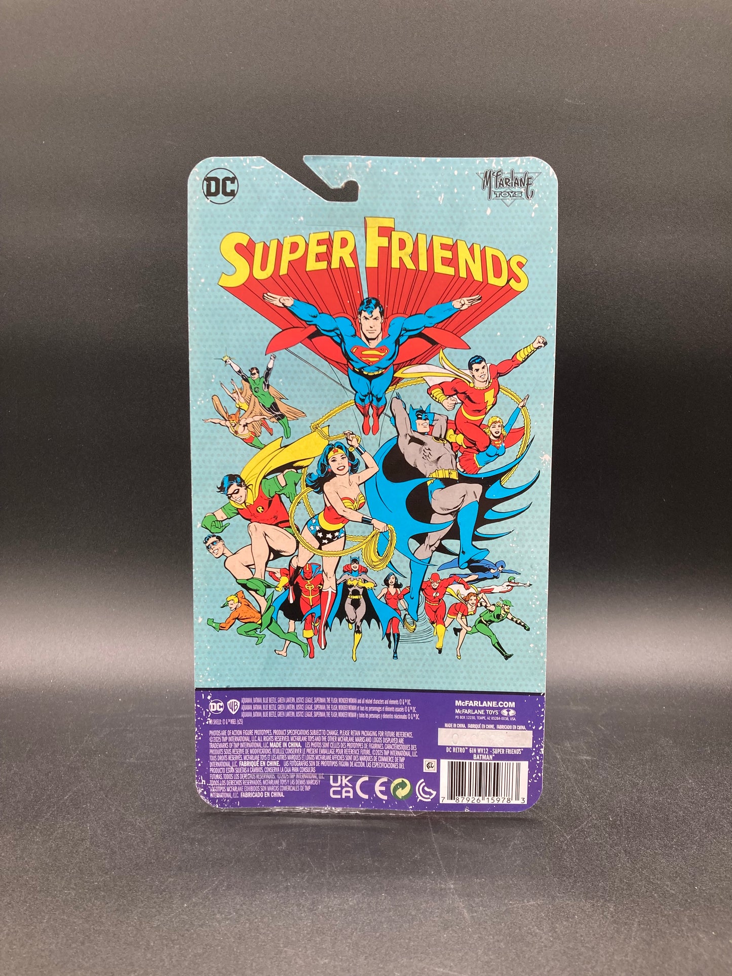 Batman (Red Variant) McFarlane Toys DC Super Friends Platinum Edition Figure 2025