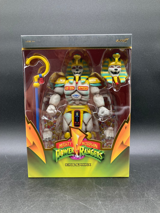King Sphinx Super 7 Mighty Morphin Power Rangers Figure 2023