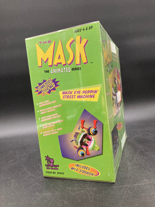 Mask Eye Poppin’ Street Machine Toy Island The Mask Animated Series Figure Vehicle Playset 1997