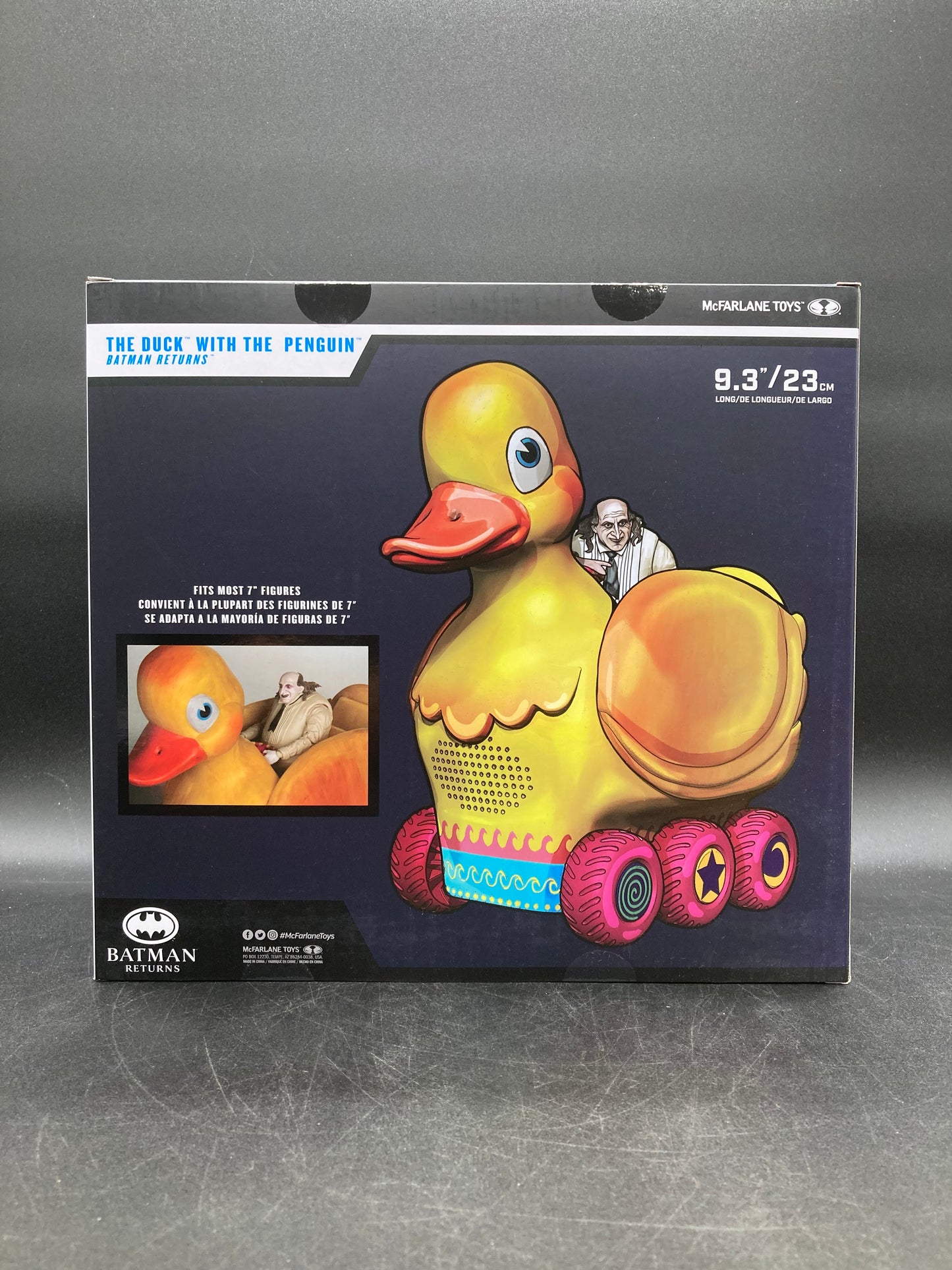 The Duck with The Penguin McFarlane DC Multiverse Batman Returns Gamestop Exclusive Figure Playset 2025