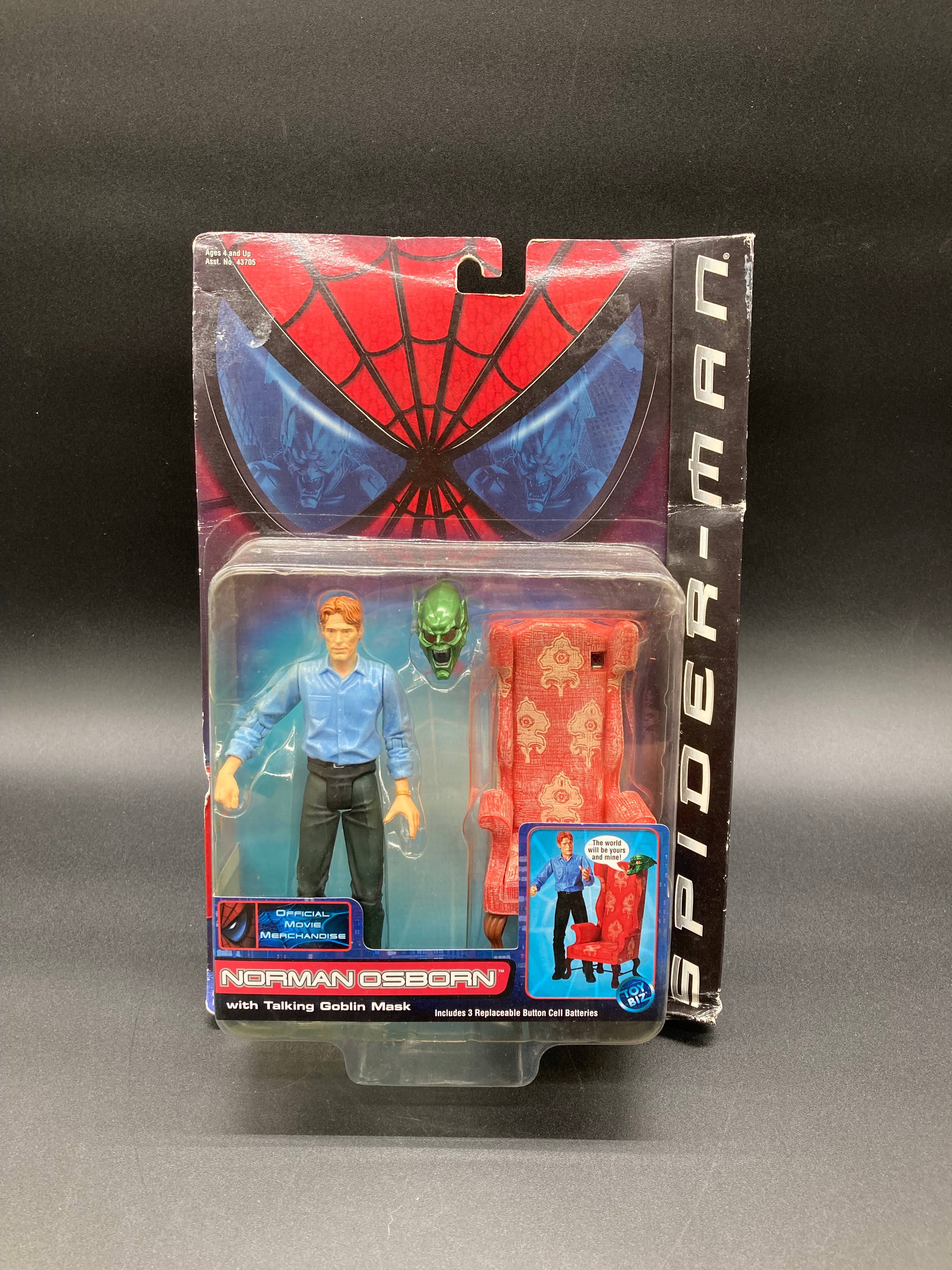 Norman Osborn Toybiz Spider-Man Movie 2001 Figure