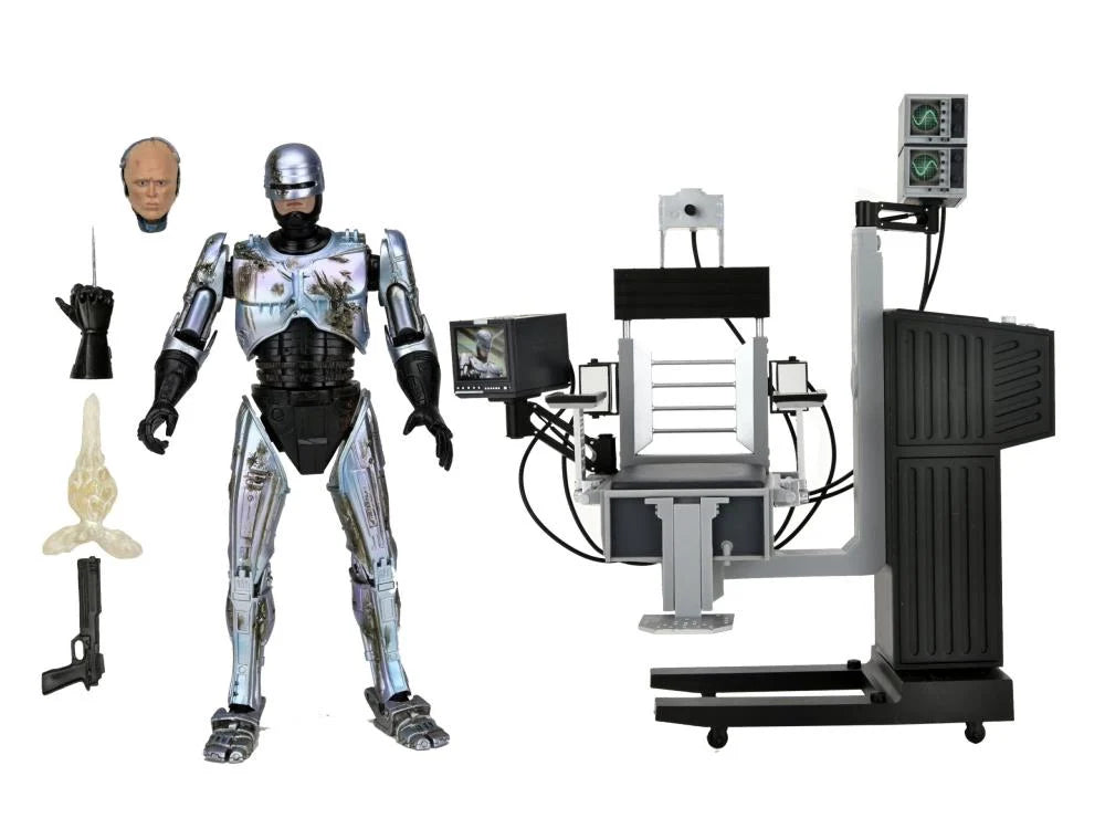 Ultimate Battle Damaged RoboCop with Chair NECA Figure 2021