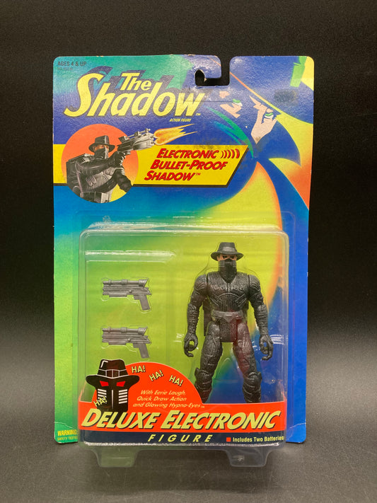 Bullet-Proof Shadow Kenner The Shadow Deluxe Electronic Figure 1994