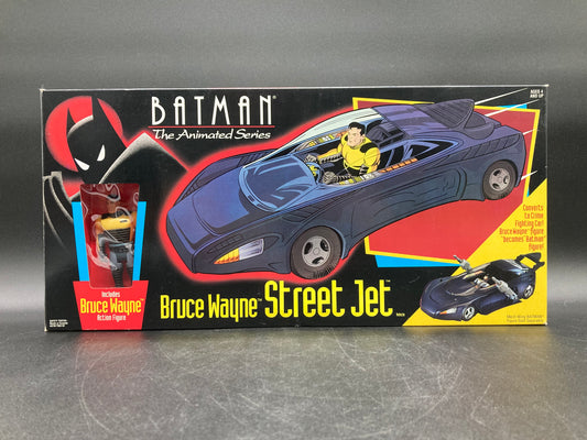 Bruce Wayne Street Jet Kenner Batman Animated Series Figure Vehicle 1993