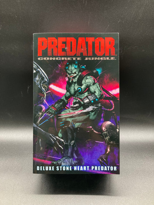 Deluxe Stone Heart Predator NECA Predator Concrete Jungle Figure