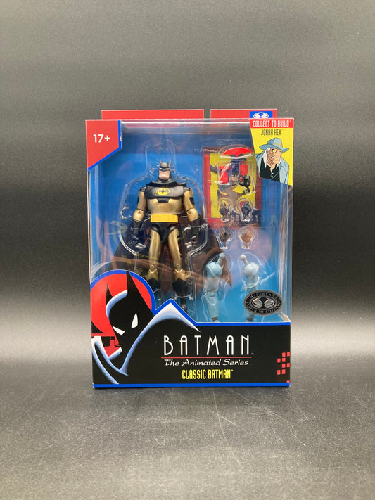 Classic Batman McFarlane Batman Animated Series Figure (Gold Variant) Jonah Hex BAF 2025 Platinum Edition