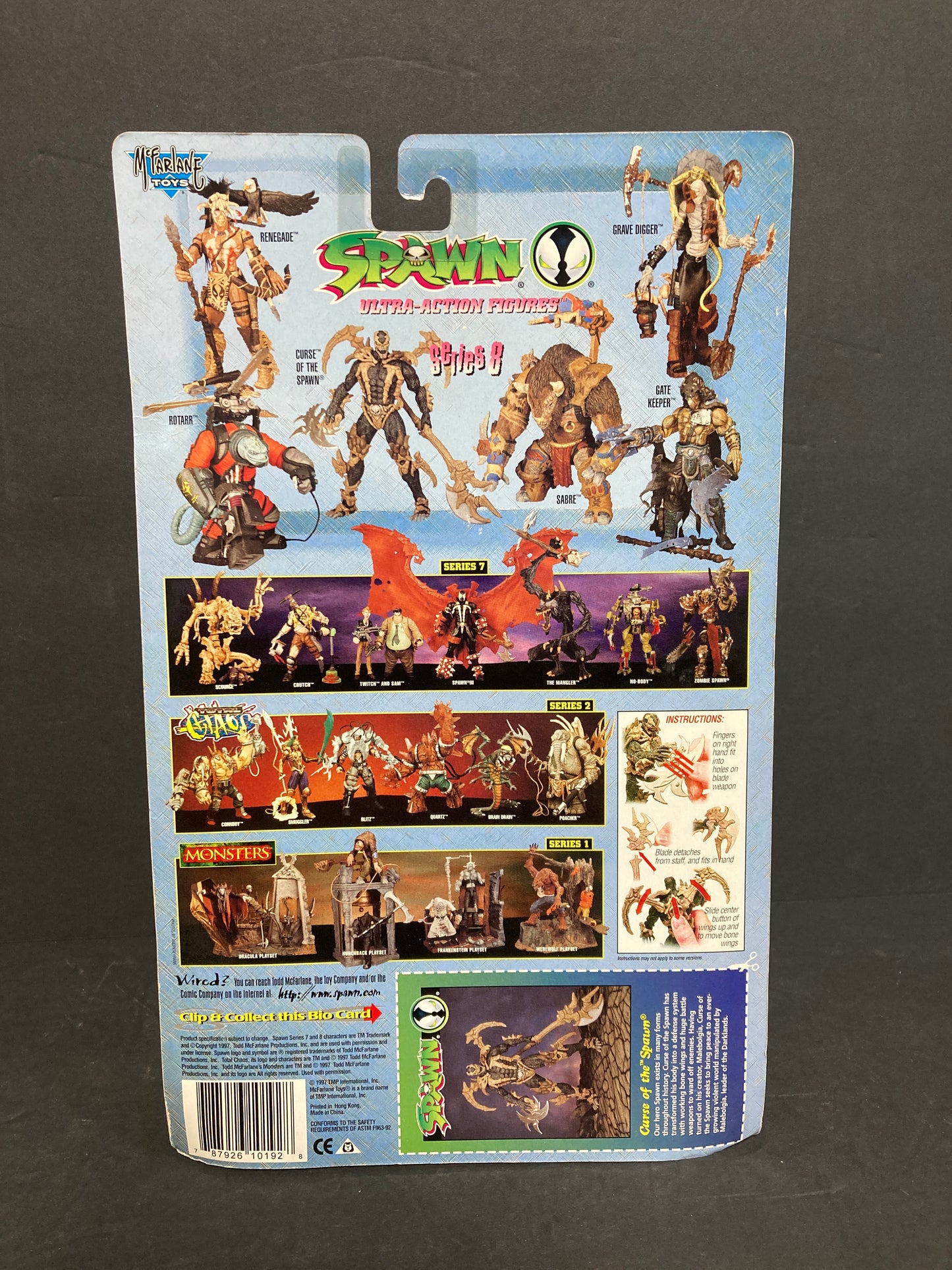 Curse Of The Spawn McFarlane Spawn Series 8 Figure 1997