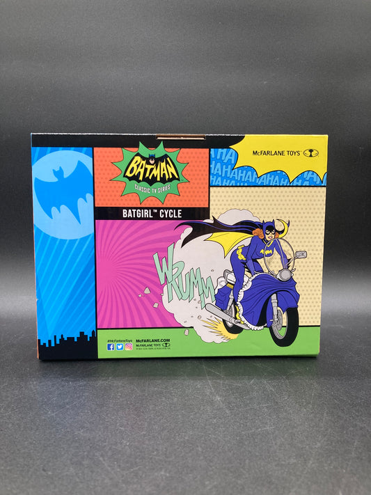 Batgirl Cycle McFarlane DC Batman Classic TV Series Figure Playset