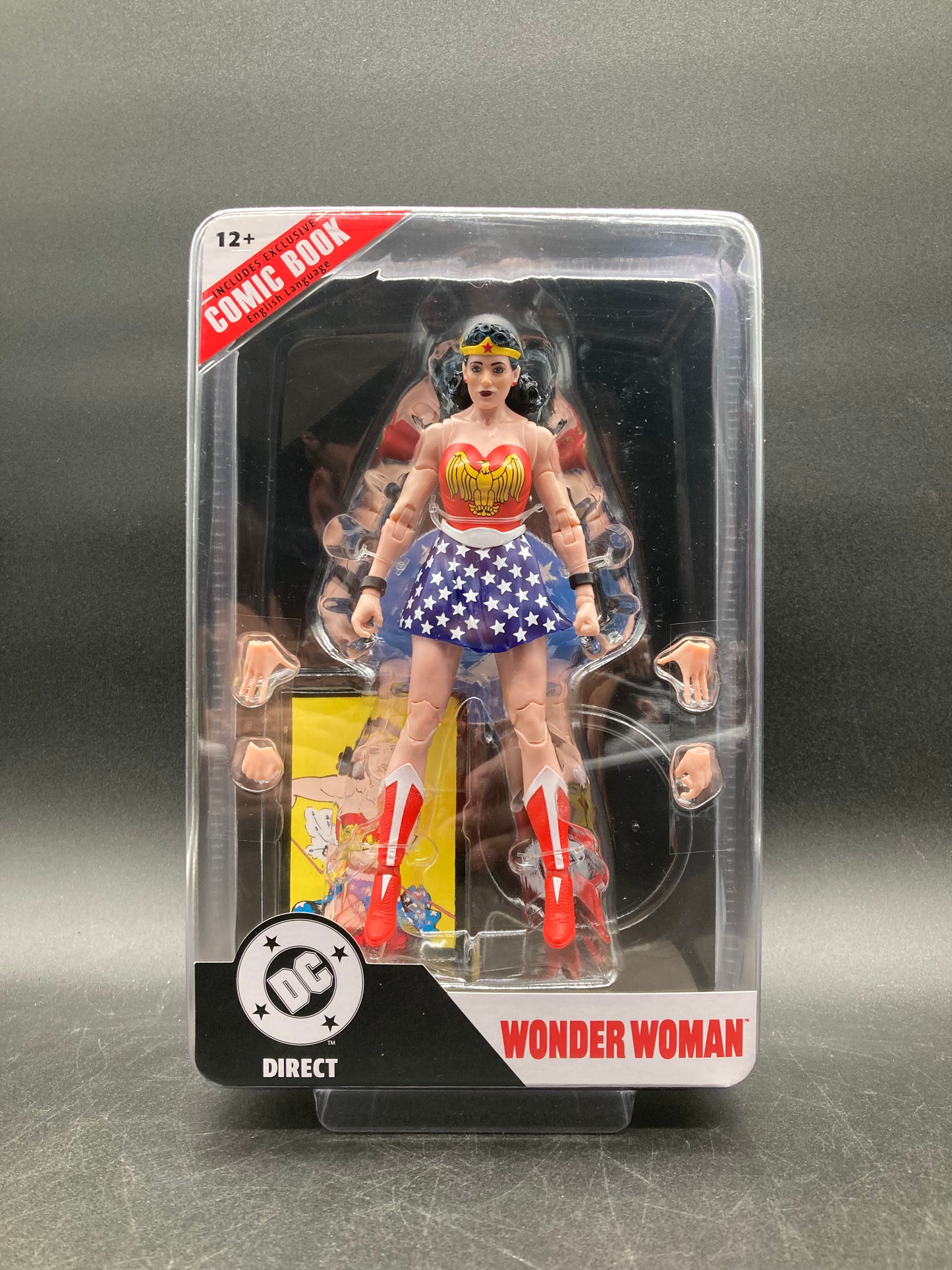 Wonder Woman McFarlane DC Direct Page Punchers Wonder Woman Issue 1 Figure 2025