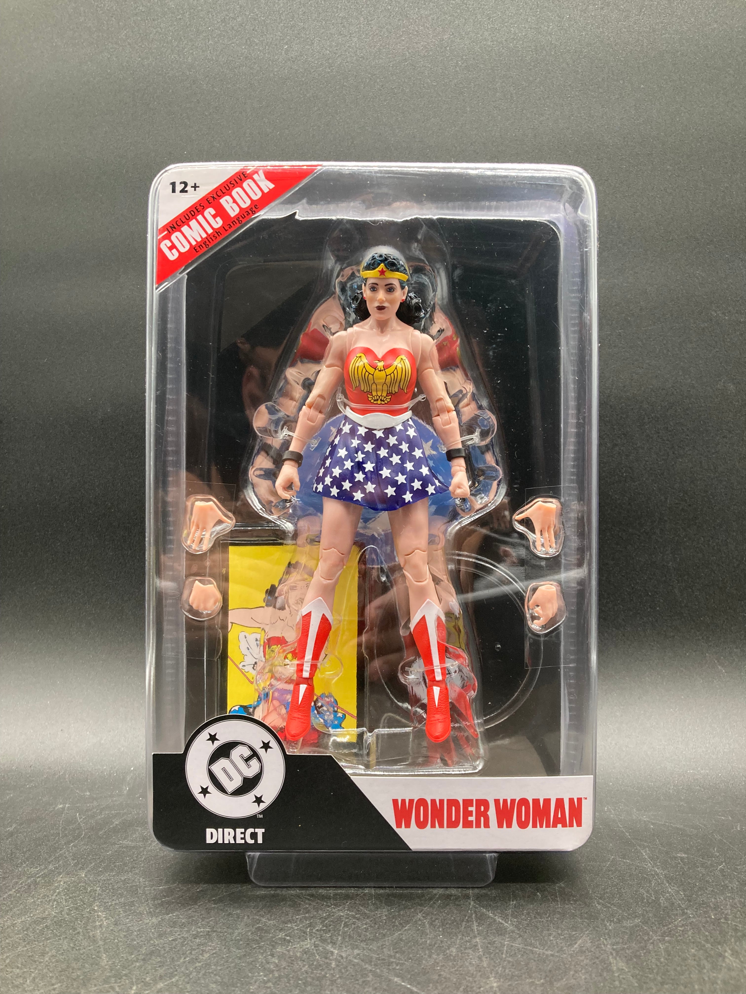 Wonder Woman McFarlane DC Direct Page Punchers Wonder Woman Issue 1 Figure 2025