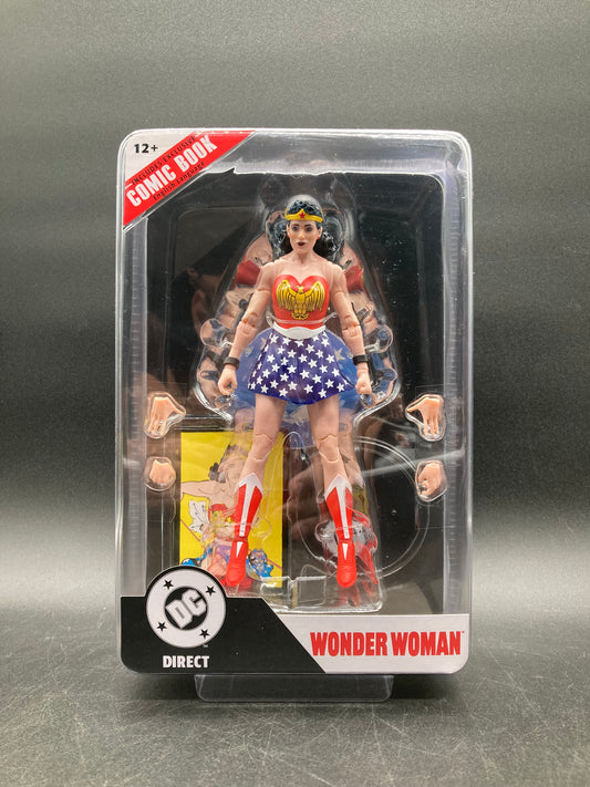 Wonder Woman McFarlane DC Direct Page Punchers Wonder Woman Issue 1 Figure 2025