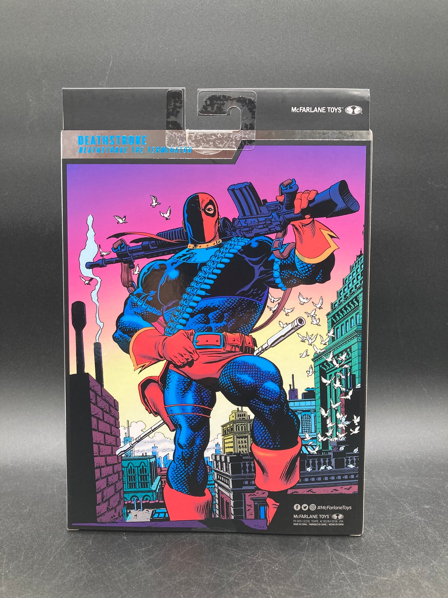 Deathstroke (Grey Variant) McFarlane Collector Edition DC Multiverse Deathstroke The Terminator Platinum Edition Figure 2025