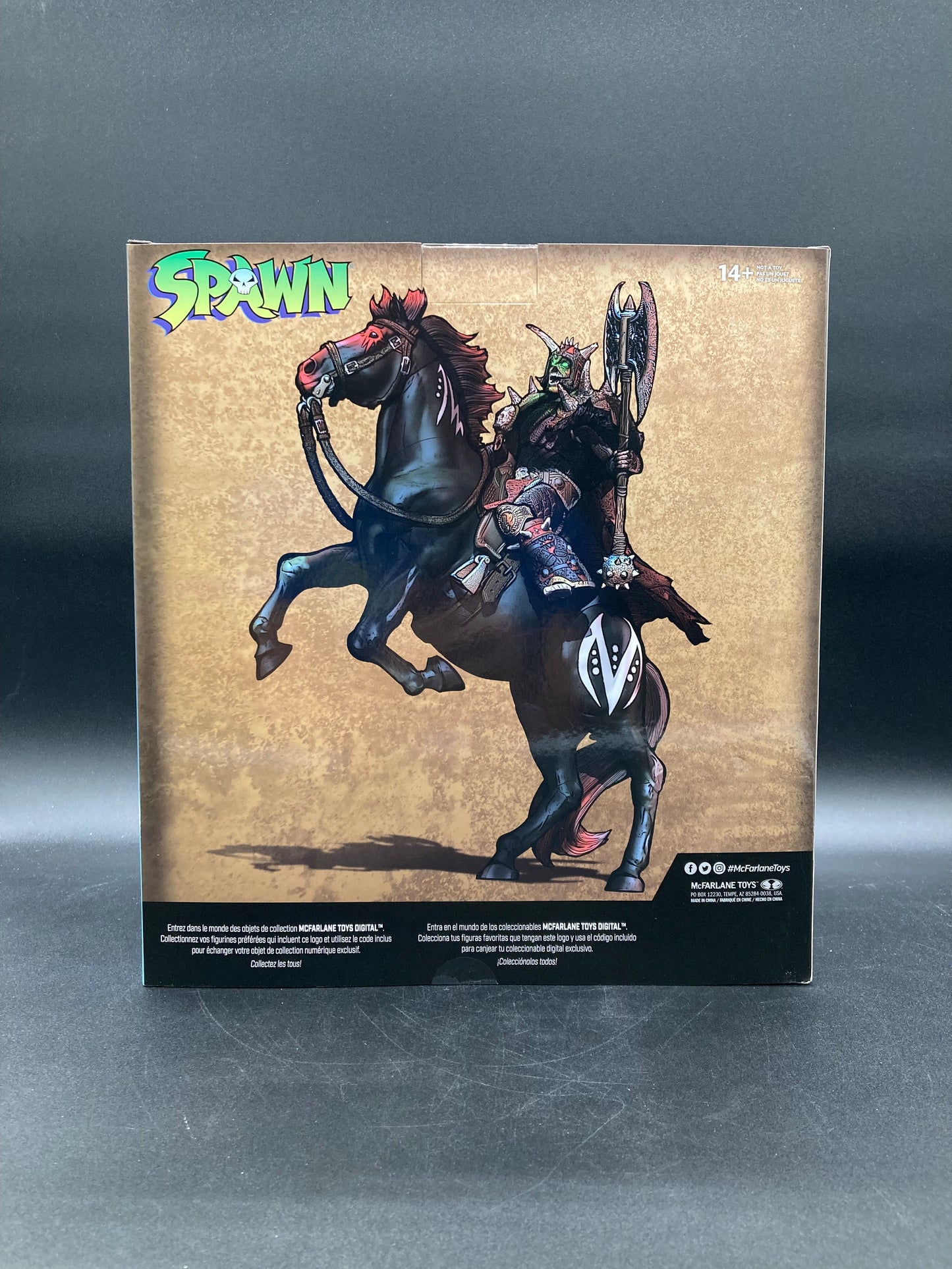 Spawn Bloodaxe 7” McFarlane Toys Digital Spawn: The Dark Ages Figure 2025